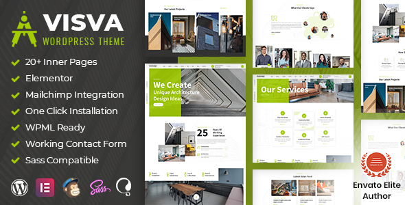 Visva - Architecture WordPress Theme Logo